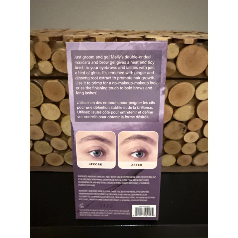 MALLY XO ~ CLEARLY GORGEOUS MASCARA & BROW GEL‎ ~ FULL SIZED